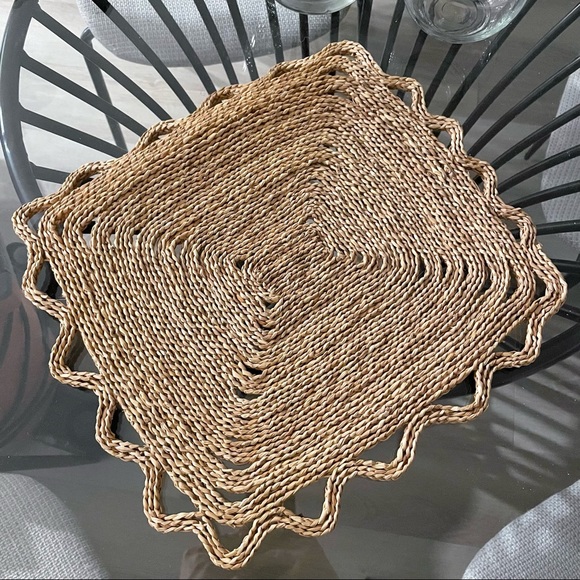 Vintage Rattan Trivet - Picture 3 of 7